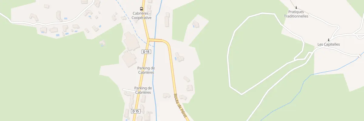 Plan du 139 Rte de Péret à Cabrières