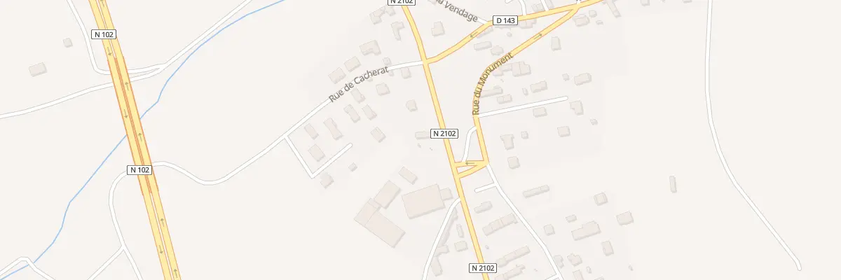 Plan du 5103 Rte de Clermont à Cohade