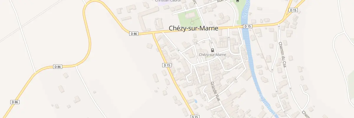 Plan du 1 Rue du Vieux Portail à Chézy-sur-Marne