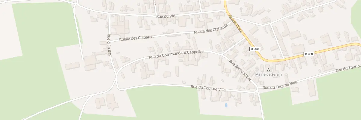 Plan du 15 Rue du Cdt Cappelier à Serain