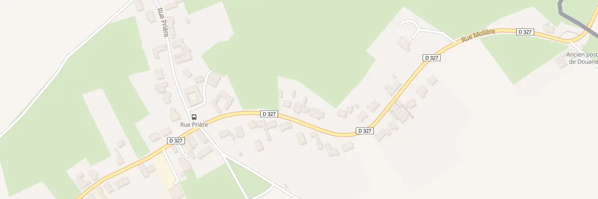 Plan du 1053 Rue Molière à Rumegies