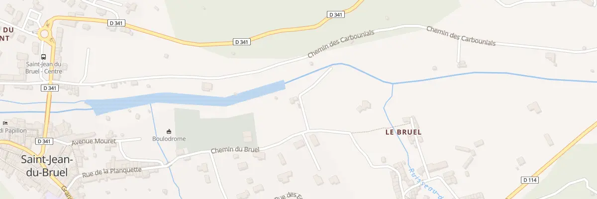 Plan du 5641 Les Egals à Saint-Jean-du-Bruel