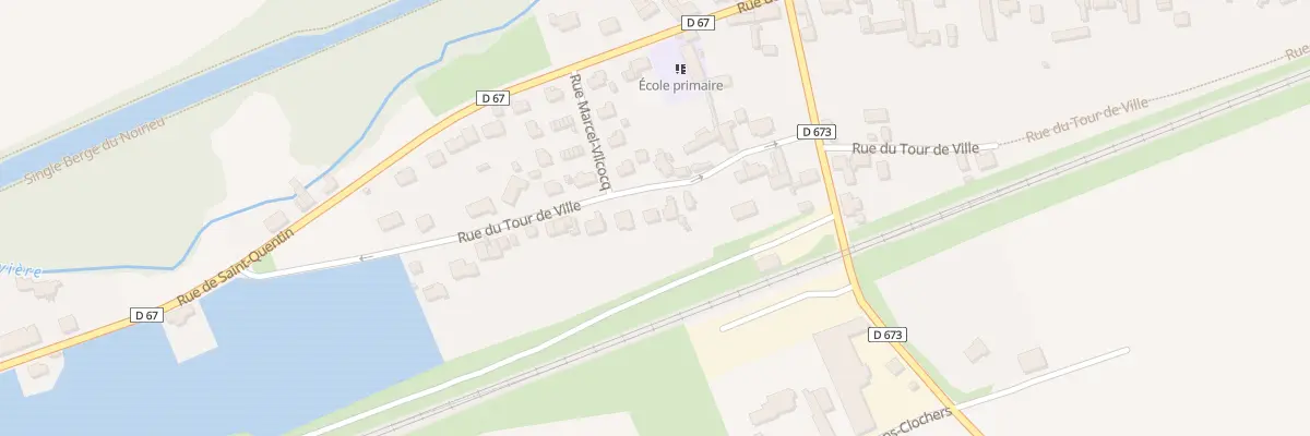 Plan du 785 Rue du Tour de Ville à Essigny-le-Petit
