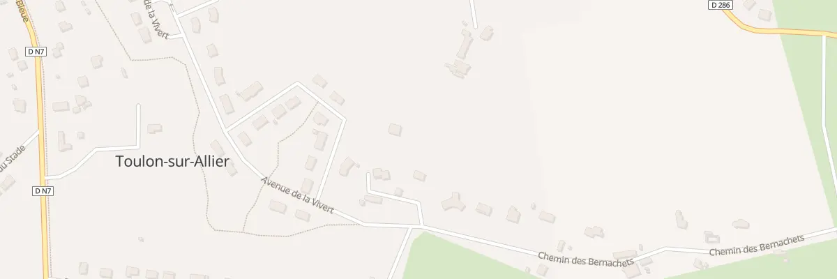 Plan du 6Q Rue du Pré des Dames à Toulon-sur-Allier