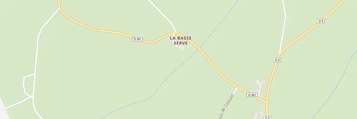 Plan du 5370 Basse Serve à Montmorin