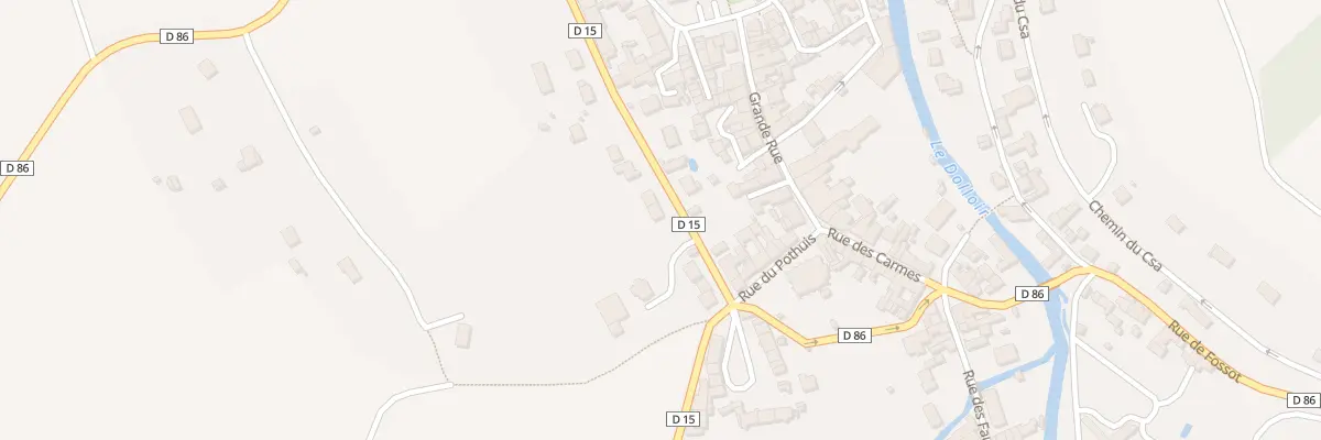 Plan du 8A Rue Derrière les Murs à Chézy-sur-Marne