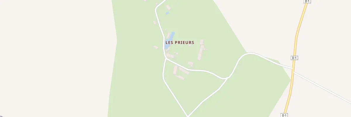 Plan du 195 Les Prieurs à Leugny