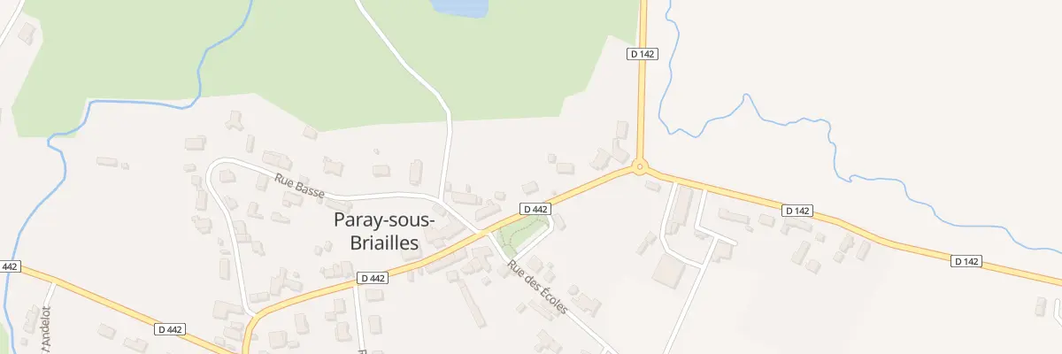 Plan du 3 Rue de la Chaume à Paray-sous-Briailles