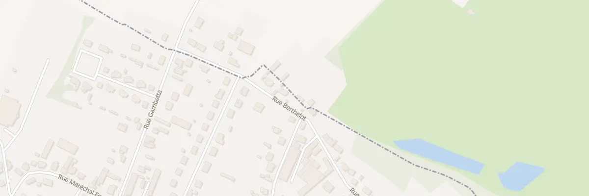 Plan du 22B Rue Berthelot à Alaincourt