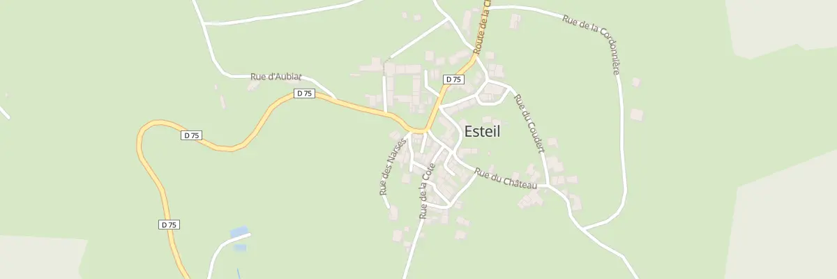 Plan du 3 Pl du 14 Juin 1944 à Esteil