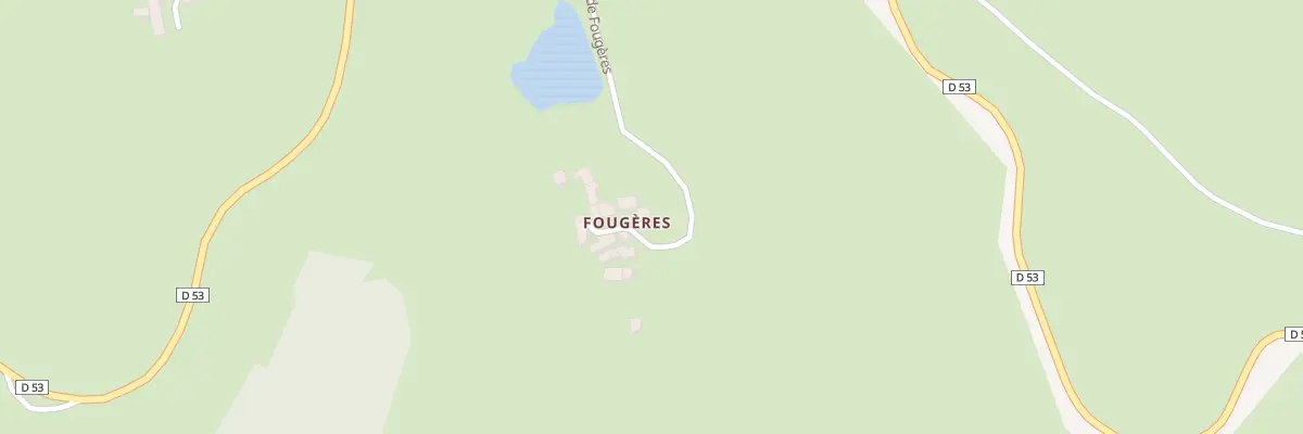 Plan du 5135 Fougères à Isserteaux