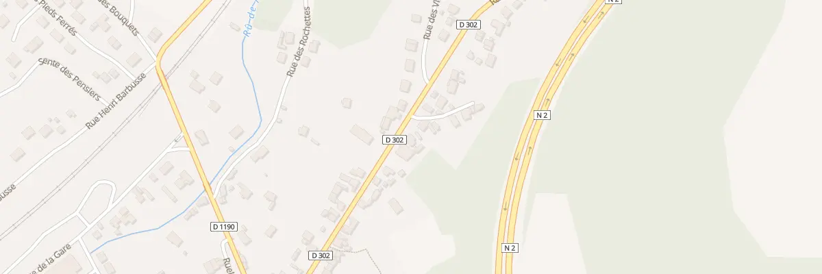 Plan du 52B Rue de Laon à Crouy