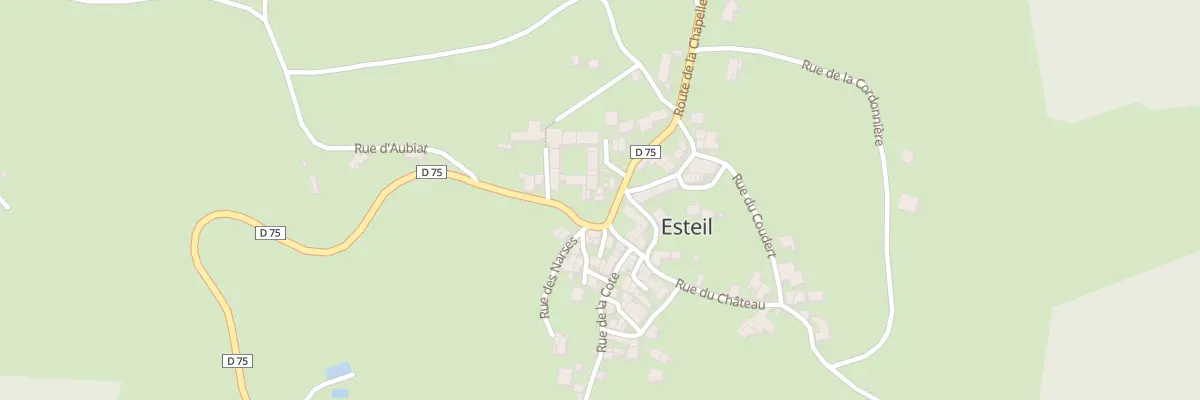 Plan du 2 Pl du 14 Juin 1944 à Esteil