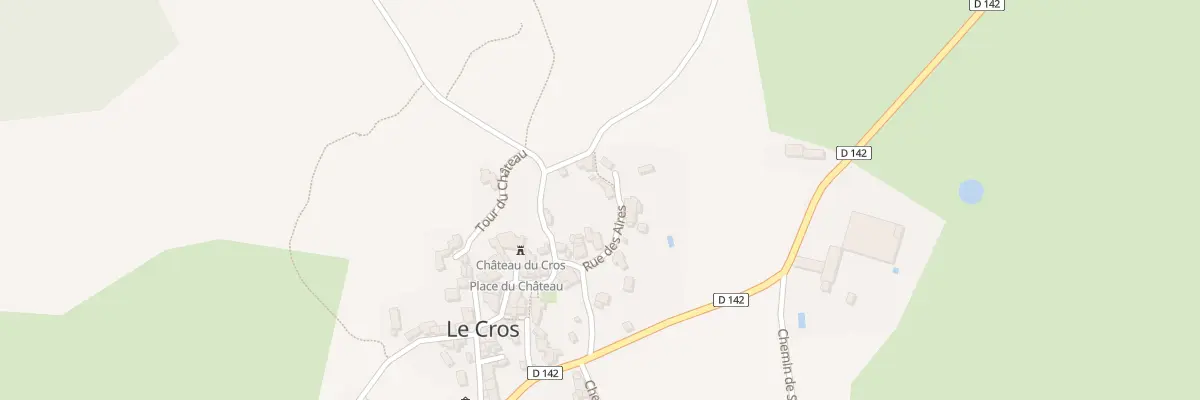 Plan du 60 Rue des Aires au Cros