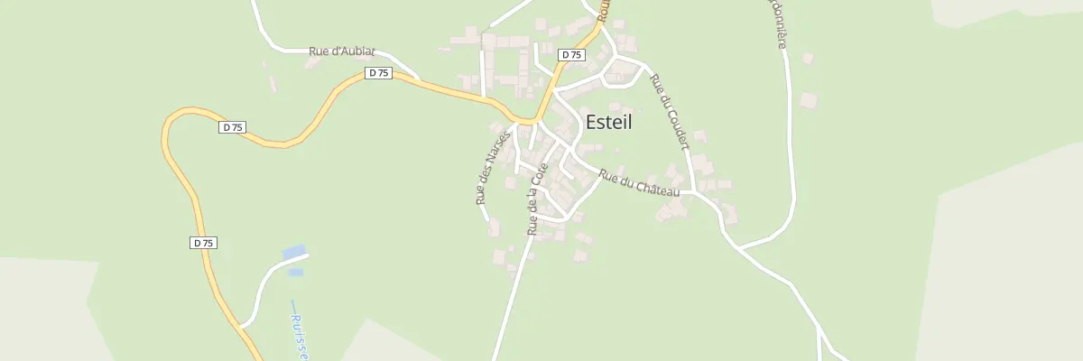 Plan du 4 Rue de la Côte à Esteil