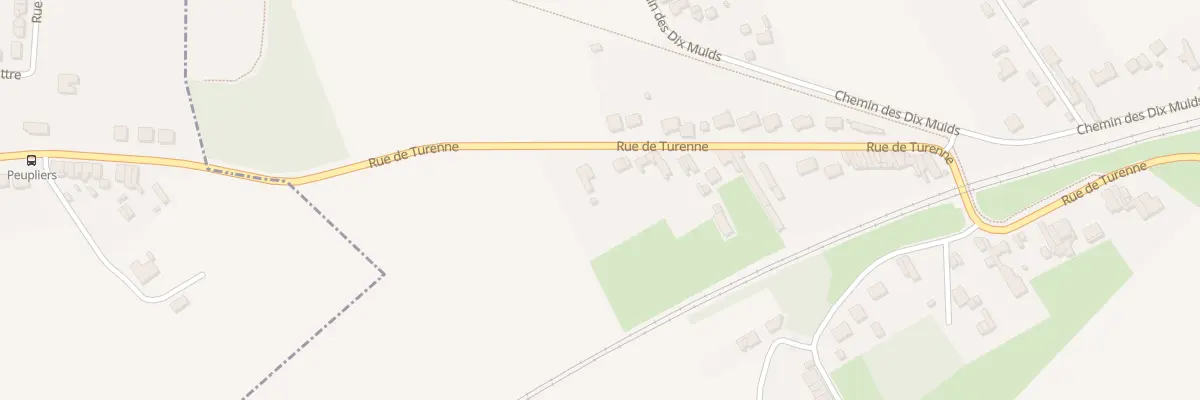 Plan du 1603 Rue de Turenne à Denain