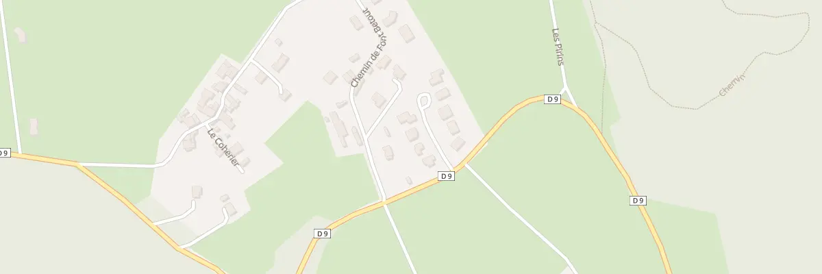 Plan du 5354 La Pillayre à Montmorin
