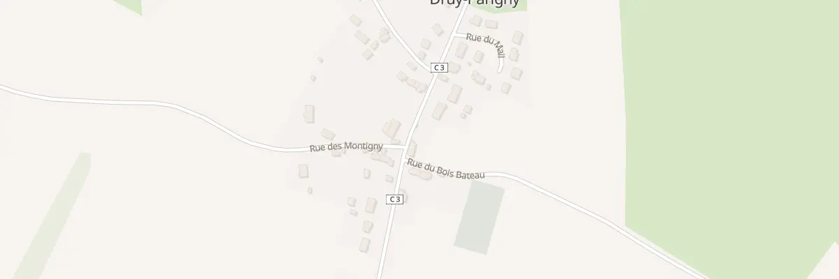 Plan du 9 Rte de Dardault à Druy-Parigny