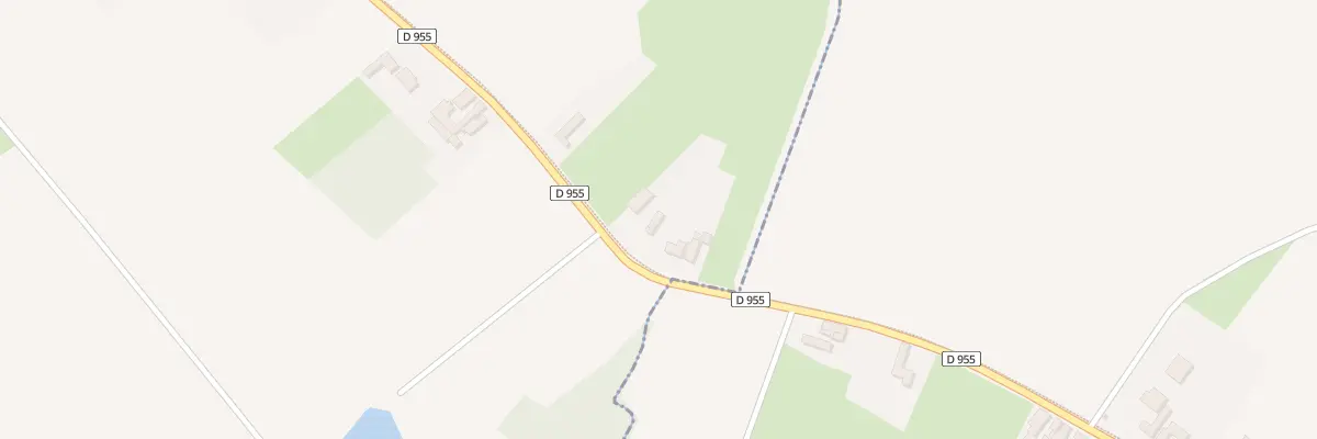 Plan du 955 Rue du Grand Chemin à Rumegies