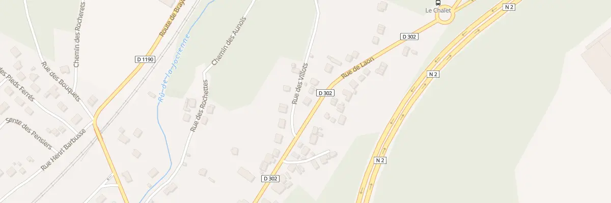 Plan du 39 Rue de Laon à Crouy