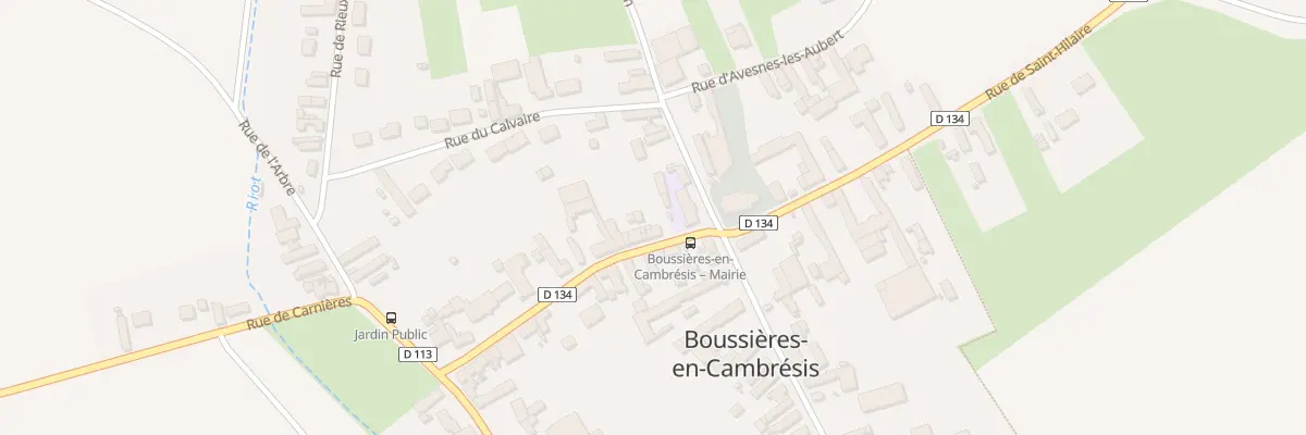 Plan du 4 Rue de l’Eglise à Boussières-en-Cambrésis