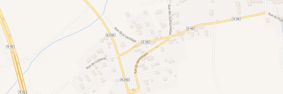 Plan du 5108 Largelier à Cohade