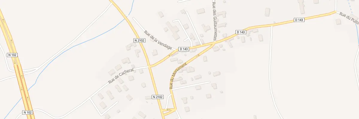 Plan du 5 Rue du Monument à Cohade