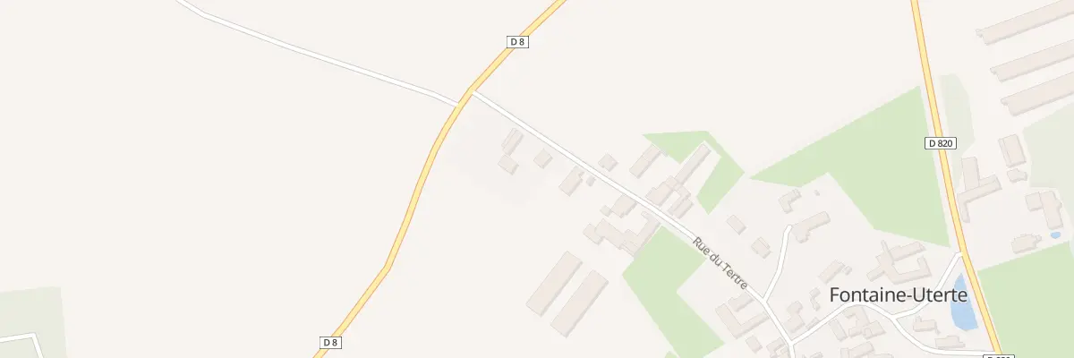 Plan du 569 Rue du Tertre à Fontaine-Uterte