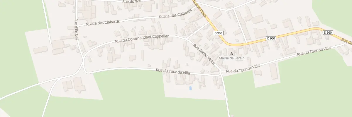 Plan du 17 Rue du Tour de Ville à Serain