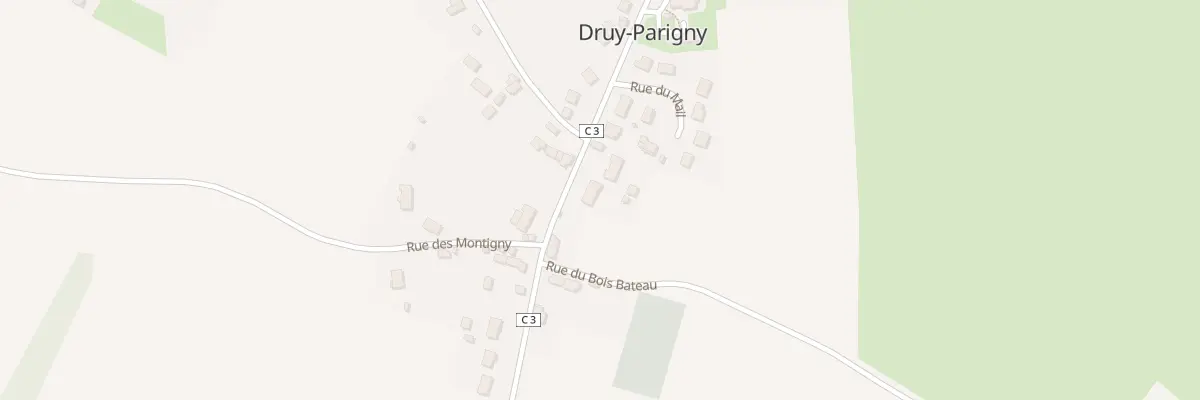 Plan du 7 Rte de Dardault à Druy-Parigny