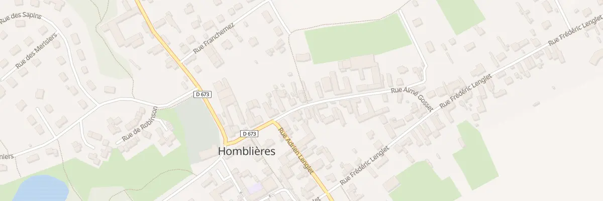 Plan du 17 Rue Aimé Gosset à Homblières