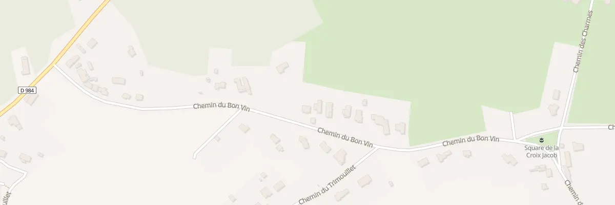 Plan du 35 Che du Bon Vin à Serbannes