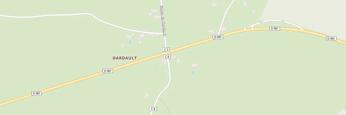 Plan du 16 Dardault à Druy-Parigny