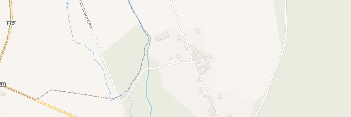 Plan du 1 Che de la Riviere à Rozières-sur-Crise