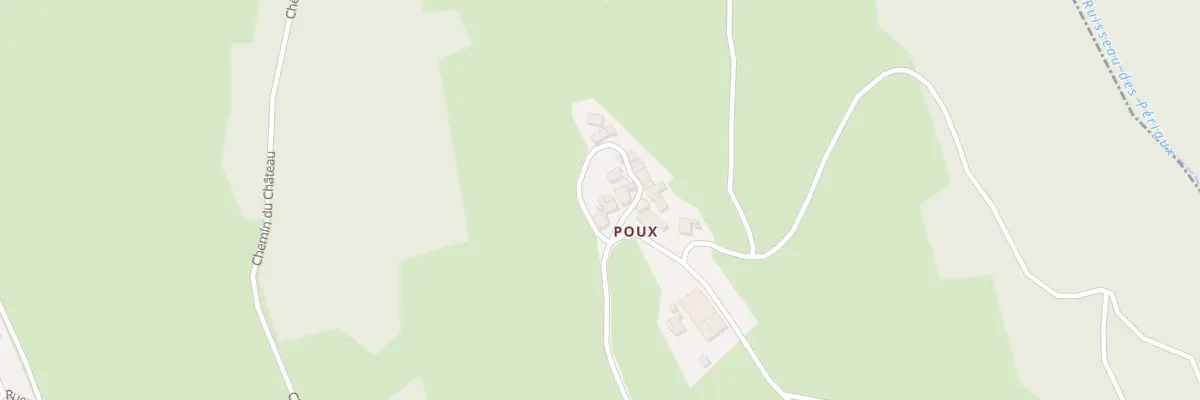 Plan du 5055 Poux à Saint-Jean-en-Val