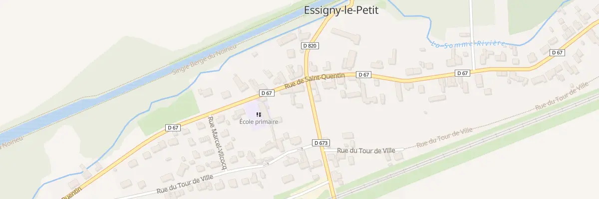 Plan du 307 Rue du 8 Mai 1945 à Essigny-le-Petit