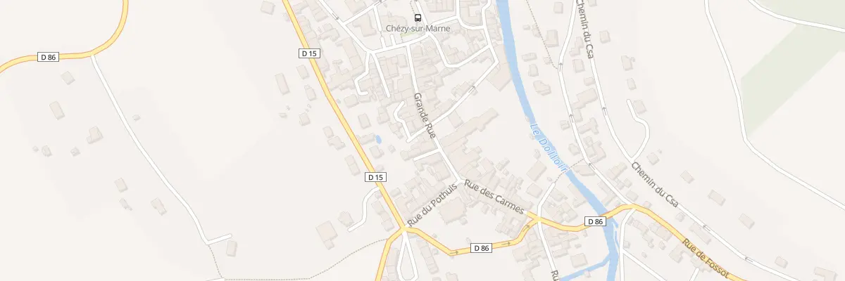 Plan du 2 Vc des Pucelles à Chézy-sur-Marne