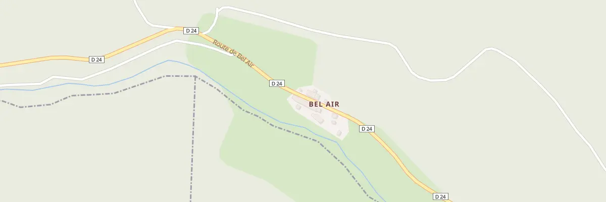 Plan du 5085 Bel Air à Bansat