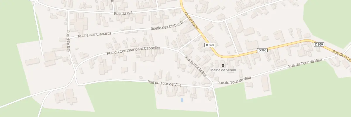 Plan du 3 Rue du Cdt Cappelier à Serain