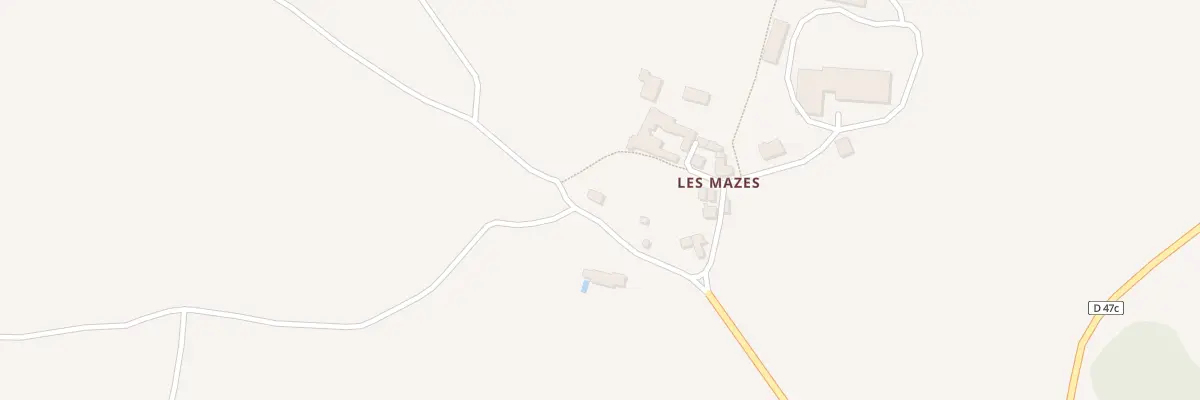 Plan du 5386 Hameau des Mazes à Lanuéjols