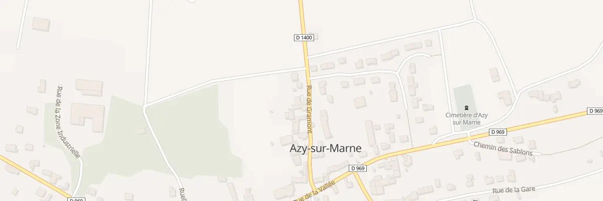 Plan du 16 Rue de Gramont à Azy-sur-Marne