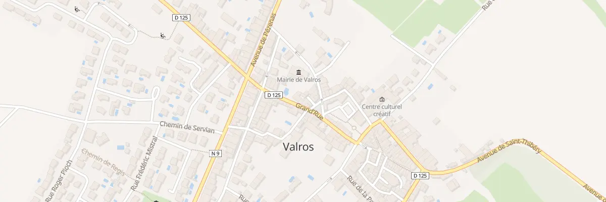 Plan du 108 Gr Grand Rue à Valros