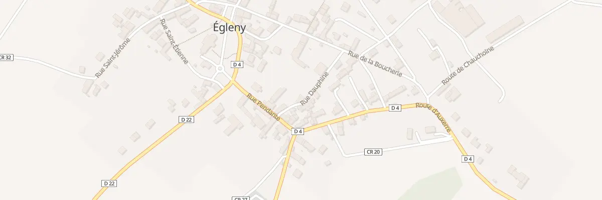 Plan du 3 Rue Dauphine à Égleny