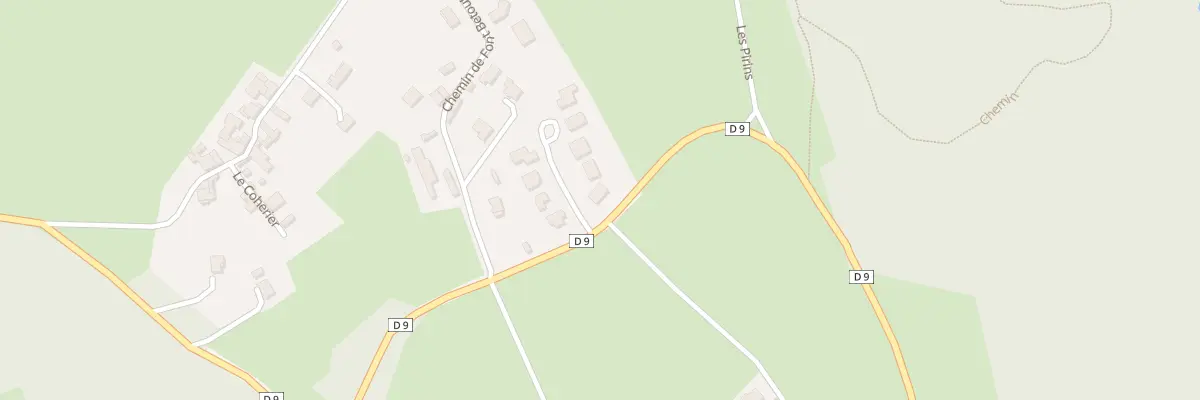 Plan du 5355 La Pillayre à Montmorin