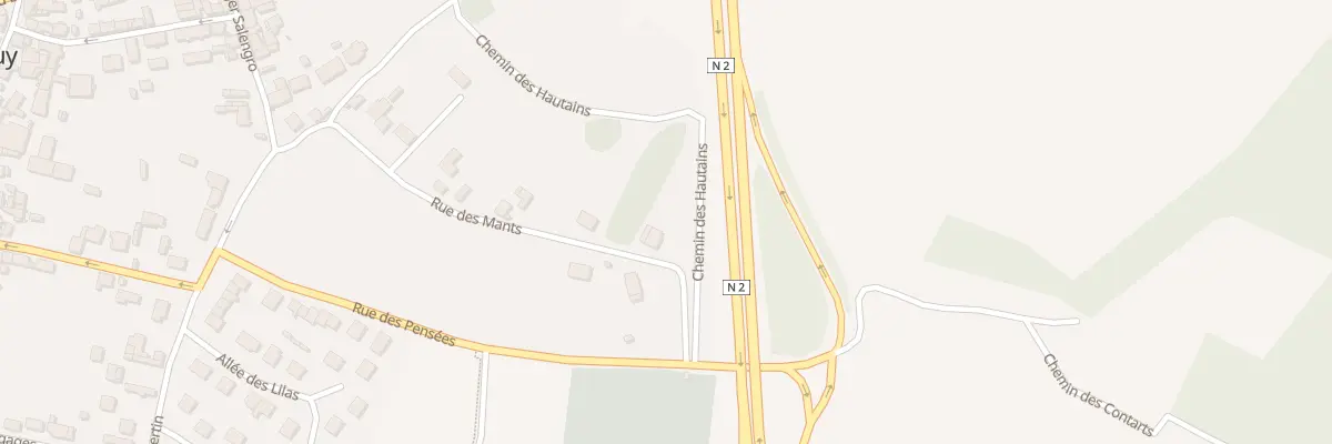 Plan du 23 Rue des Mants à Crouy