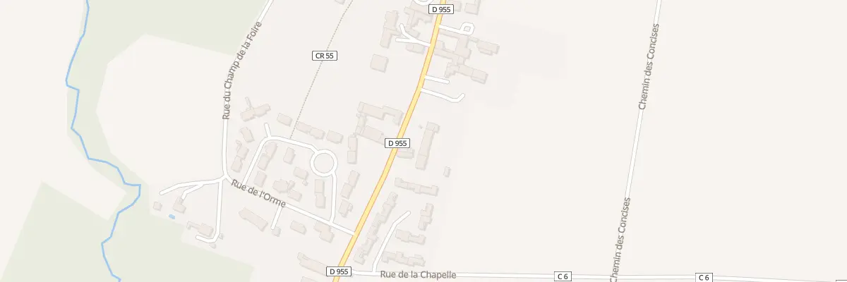 Plan du 98 Rue de Joigny à Senan