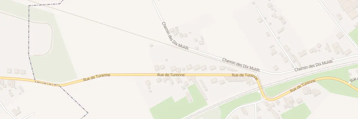 Plan du 1516 Rue de Turenne à Denain