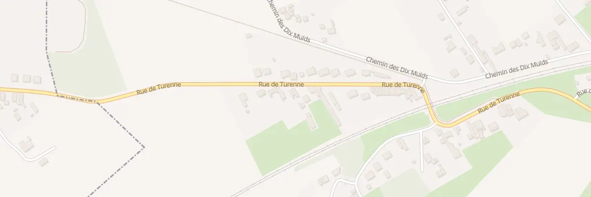 Plan du 1523 Rue de Turenne à Denain