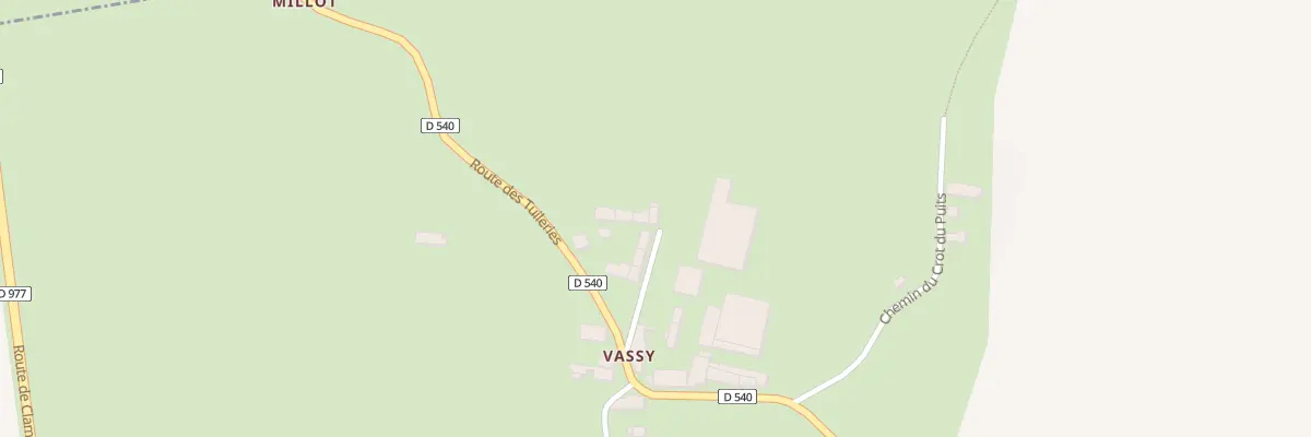 Plan du 34 Vassy à Arzembouy