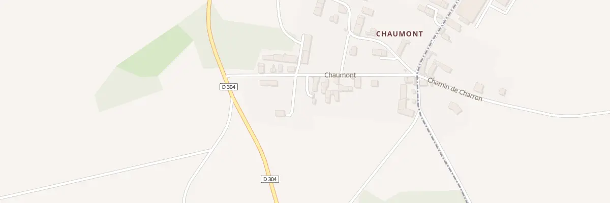 Plan du 67 Chaumont à Égleny